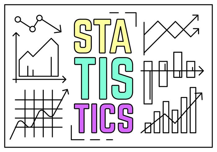 Gratis linjär statistik vektor