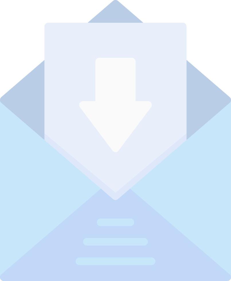 Posteingang-Vektor-Icon-Design vektor
