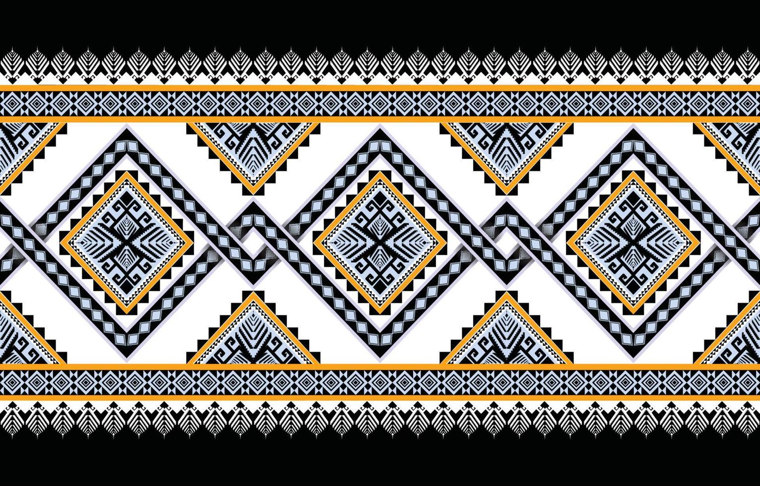 ethnischer geometrischer Mustervektor. einheimisches afroamerikanisches mexikanisches indonesisches aztekenmotiv und böhmische musterelemente. entworfen für hintergrund, tapete, druck, verpackung, fliesen, batik.vektor aztekenmotiv vektor