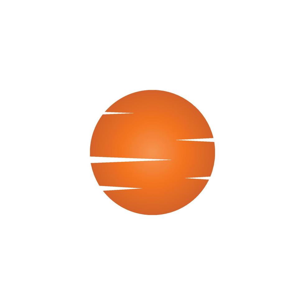 Sonne-Logo-Symbol-Vektor-Illustration vektor
