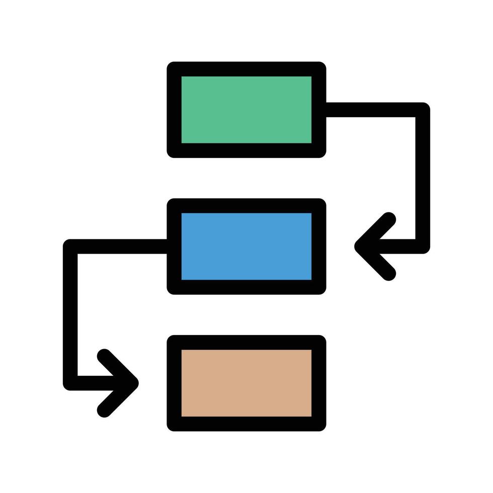 flödesschema vektor illustration på en bakgrund. premium kvalitet symbols.vector ikoner för koncept och grafisk design.