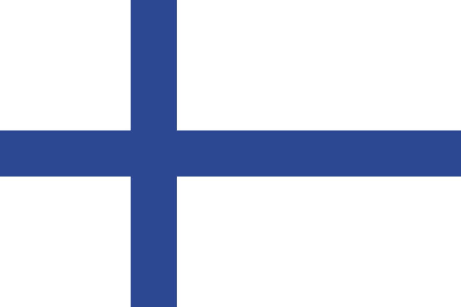 finlands flagga design vektor