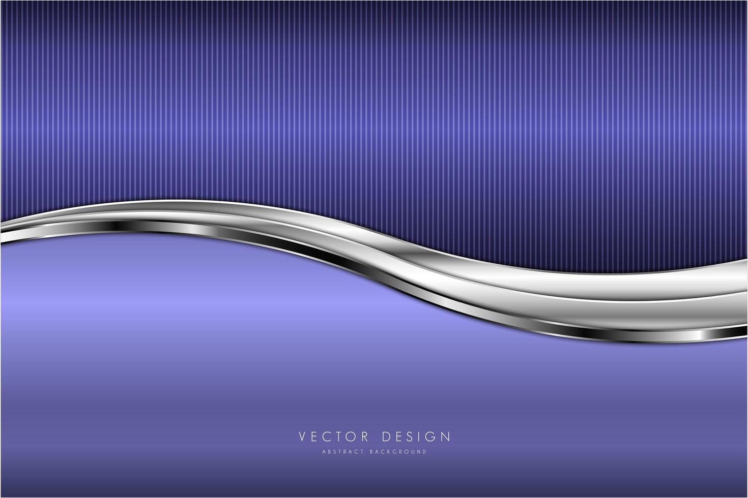 modern violett och silver metallisk bakgrund vektor