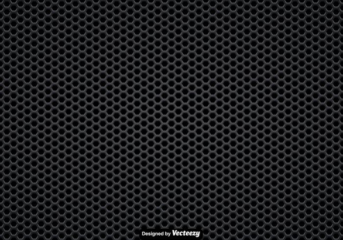 Vector nahtlose Muster von einem schwarzen Lautsprecher Grill