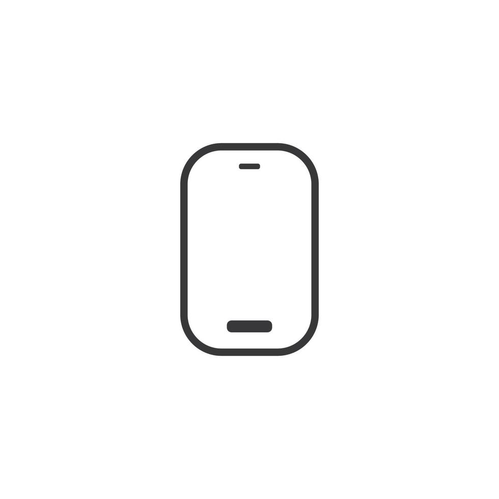 einfache handphone gadget logo technologie vektor symbol illustration