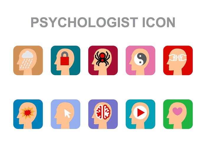 Psychologe Icon Vektor