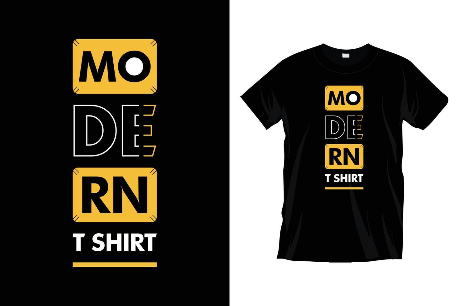 modernes T-Shirt. motivierendes, inspirierendes, cooles, einzigartiges Typografie-T-Shirt-Design für Drucke, Bekleidung, Vektor, Kunst, Illustration, Typografie, Poster, Vorlage, trendiges schwarzes T-Shirt-Design. vektor