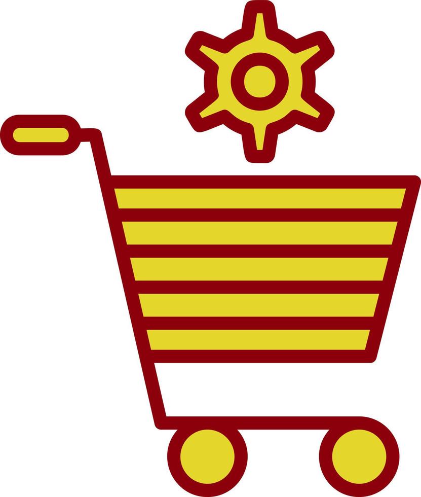 E-Commerce-Lösungen Vektor-Icon-Design vektor