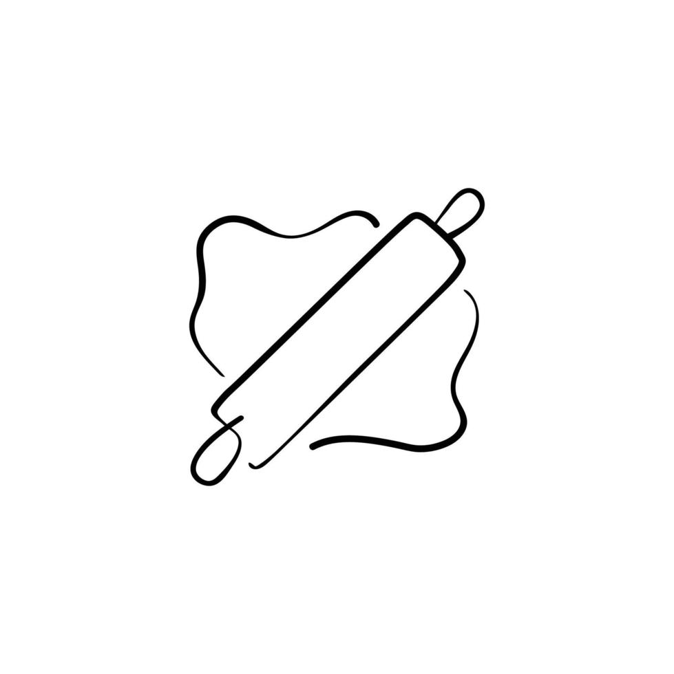 Batter-Line-Stil-Icon-Design vektor