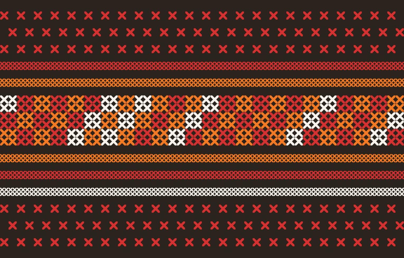 abstrakt sömlös etnisk akha broderad tyg mönster design för textil, kläder, bakgrund mönster, textur och möbel prydnad skriva ut för matta, tapet, textil- dekoration. geometrisk konst. vektor