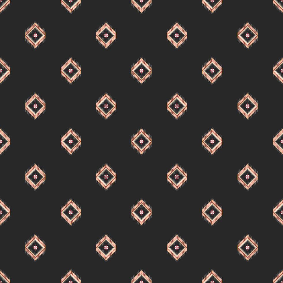 Nahtlose Grafik des geometrischen ethnischen Musters. Stil ethnische nahtlose bunte Textil. design für hintergrund, tapete, stoff, teppich, ornamente, dekoration, kleidung, batik, verpackung, vektorillustration vektor