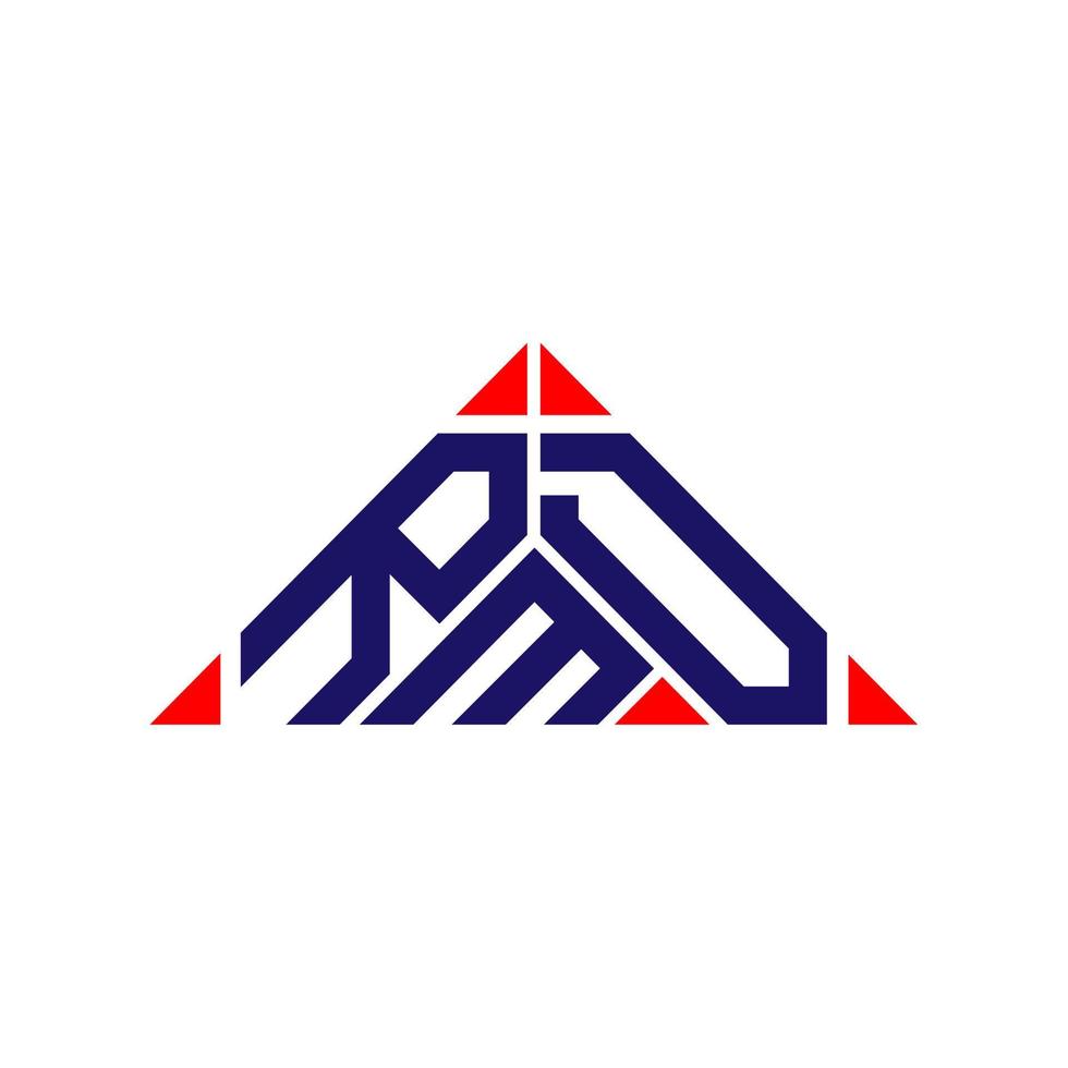 rmd letter logo kreatives design mit vektorgrafik, rmd einfaches und modernes logo. vektor