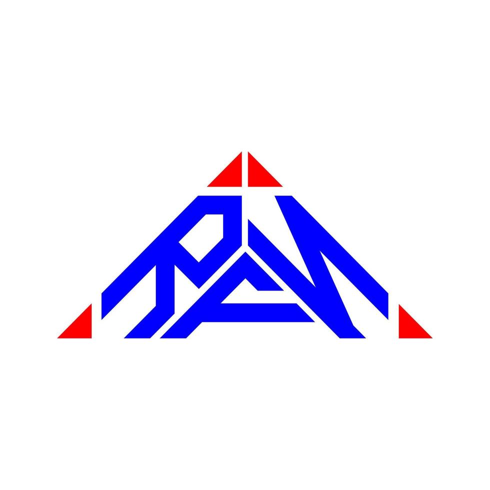 rfn letter logo kreatives design mit vektorgrafik, rfn einfaches und modernes logo. vektor