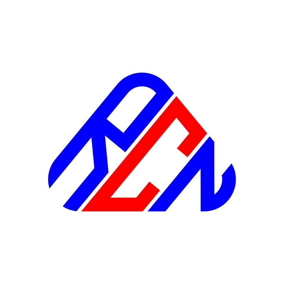 rcn letter logo kreatives design mit vektorgrafik, rcn einfaches und modernes logo. vektor