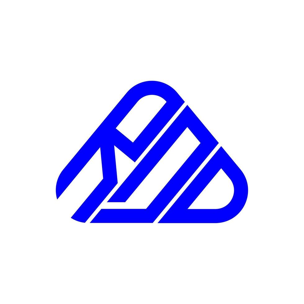 rdd brev logotyp kreativ design med vektor grafisk, rdd enkel och modern logotyp.