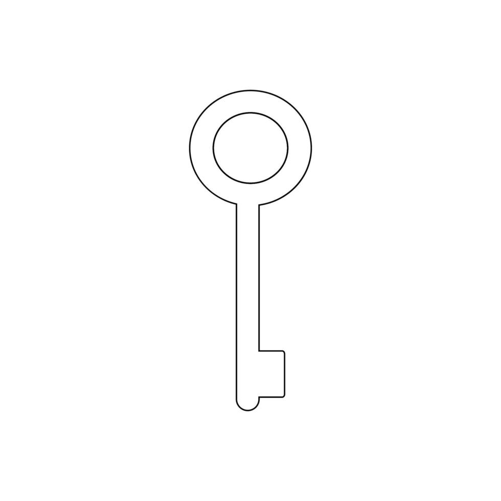 nyckel logotyp Vektor