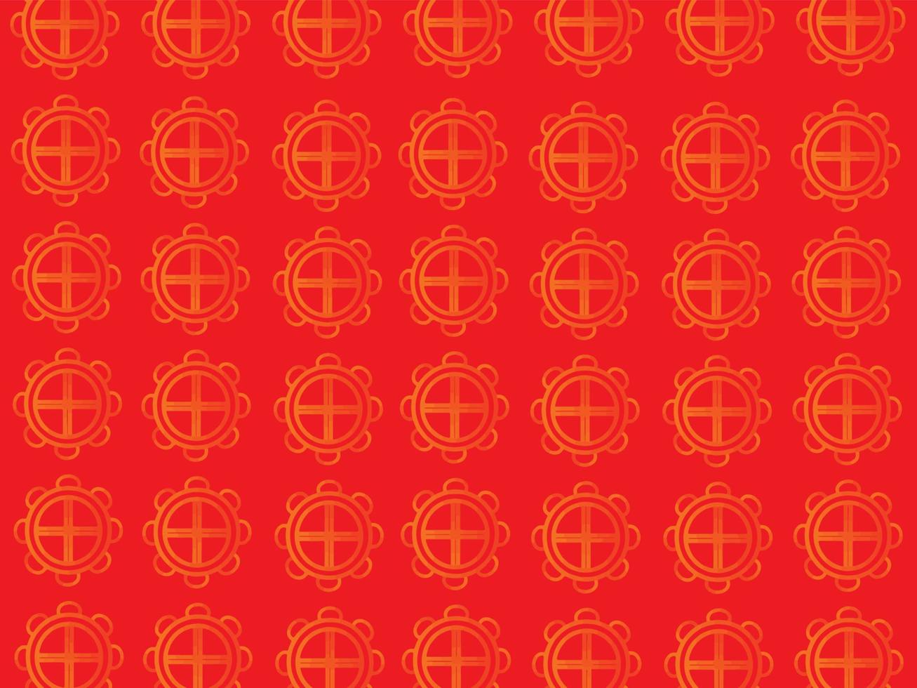 rot rosa orange kreis golden gelb farbe hintergrundbild leer muster abstrakt kreativ grafikdesign banner symbol dekoration ornament frohes chinesisches neujahr vektorillustration asien kultur vektor