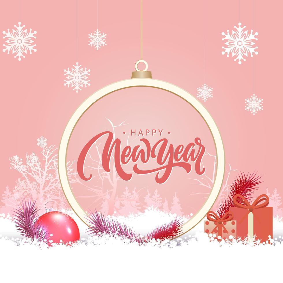 glad jul och Lycklig ny år. jul design för ny år baner, flygblad, hälsning kort och social media vektor