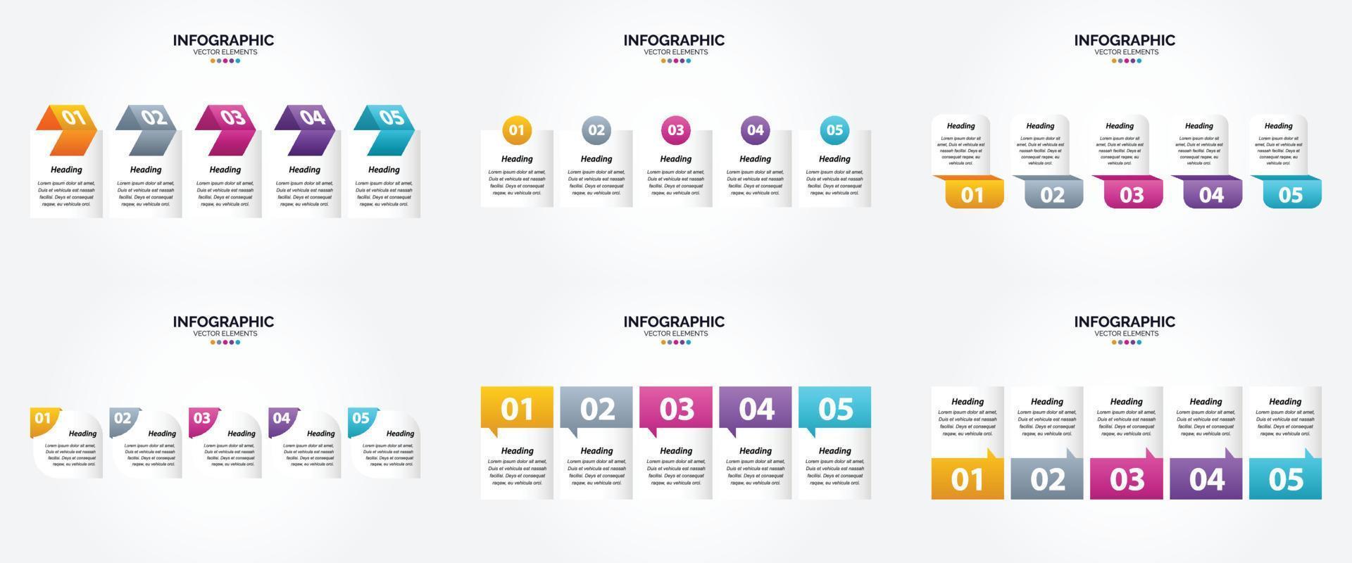 vektor illustration infographics platt design uppsättning för reklam broschyr flygblad och tidskrift