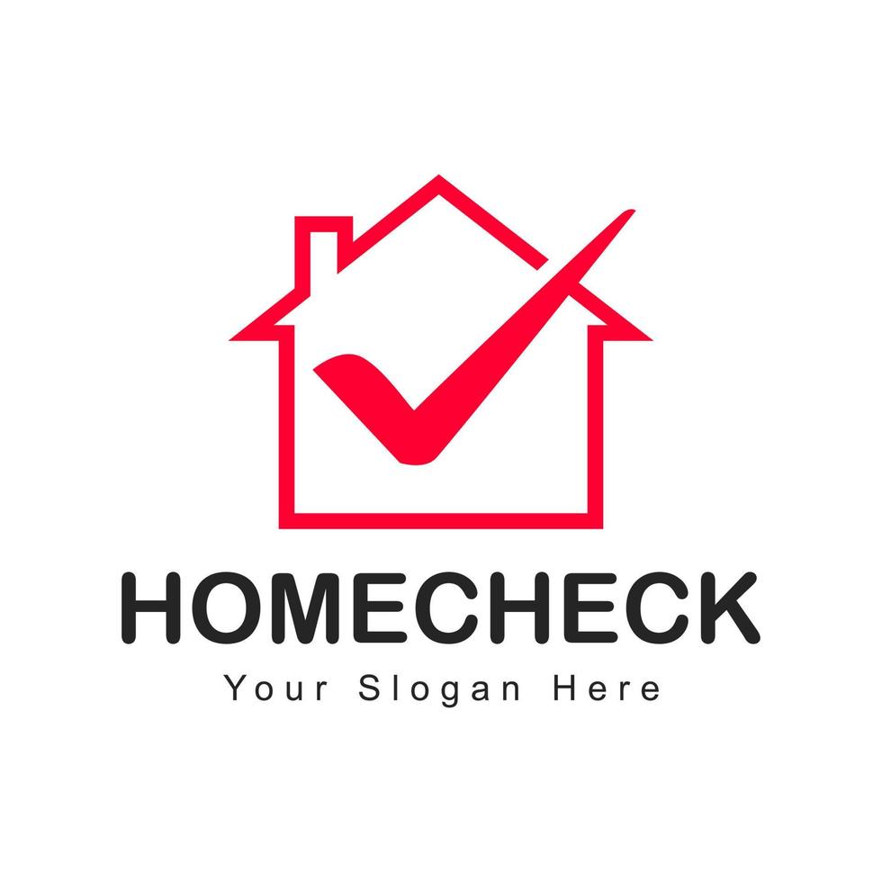 Home-Check-Vektor-Logo vektor