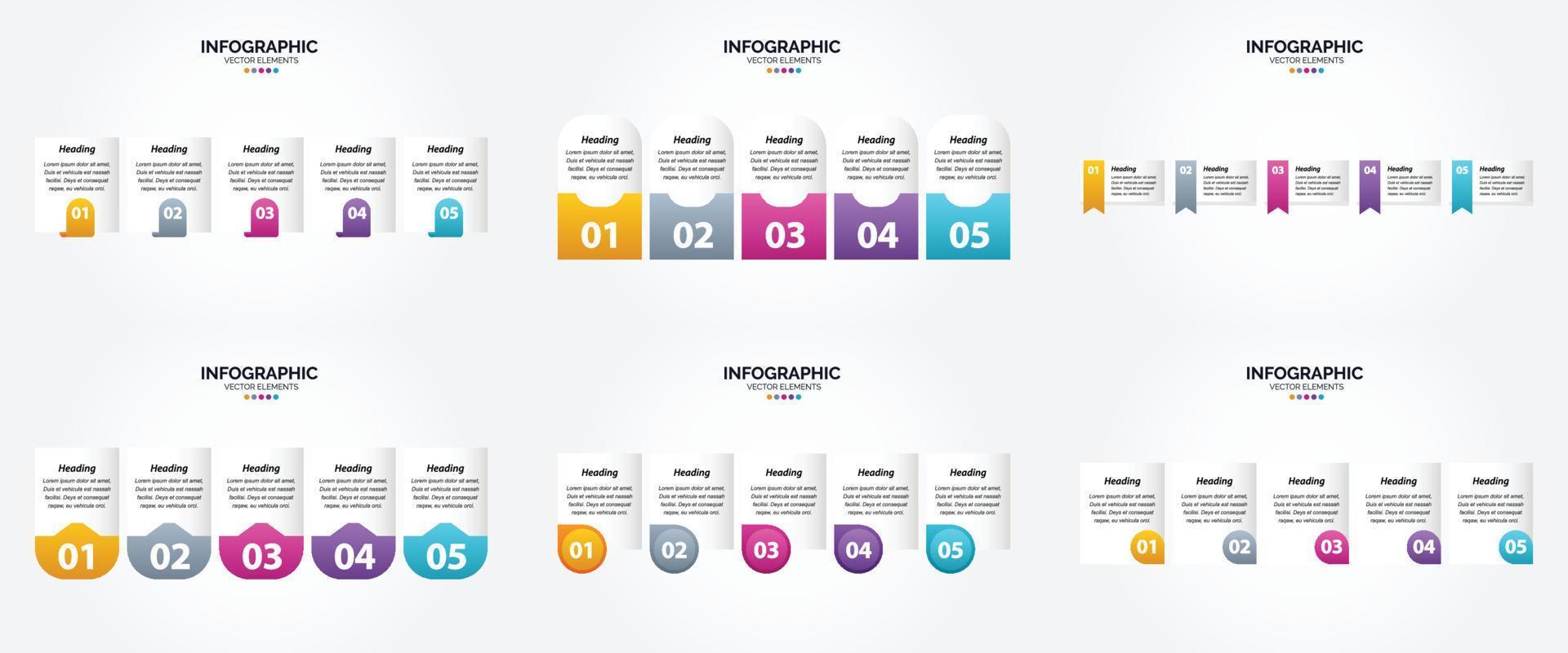 vektor illustration infographics platt design uppsättning för reklam broschyr flygblad och tidskrift