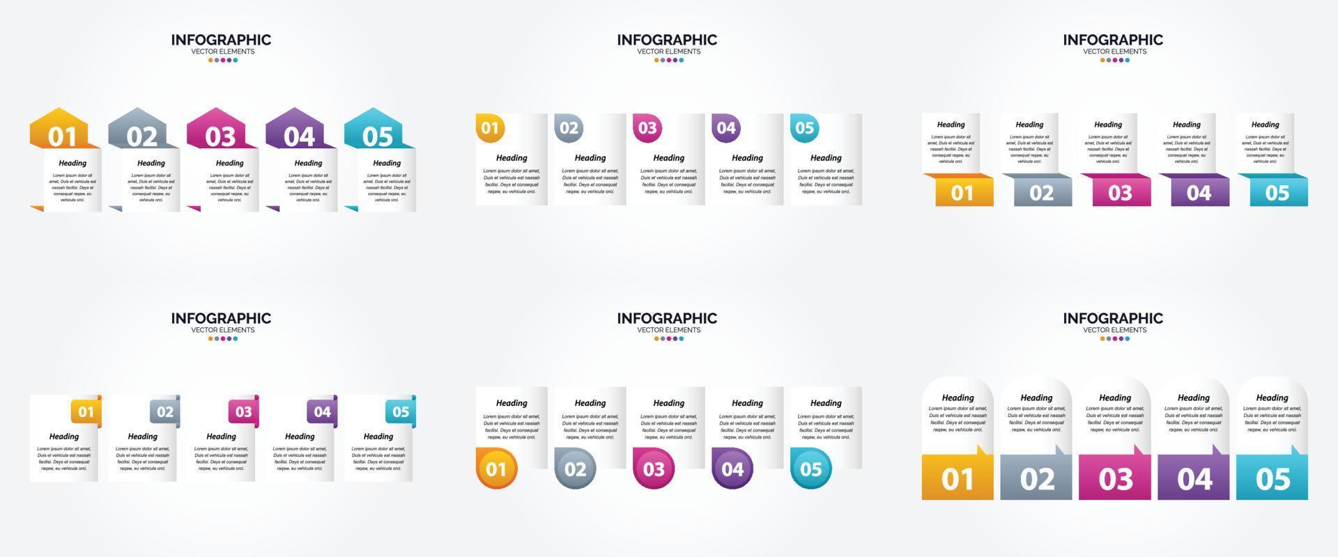 vektor illustration infographics platt design uppsättning för reklam broschyr flygblad och tidskrift