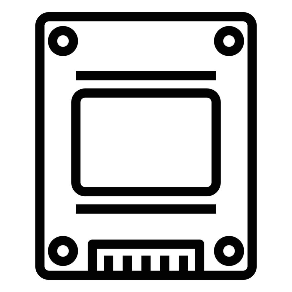 SSD-Icon-Design vektor