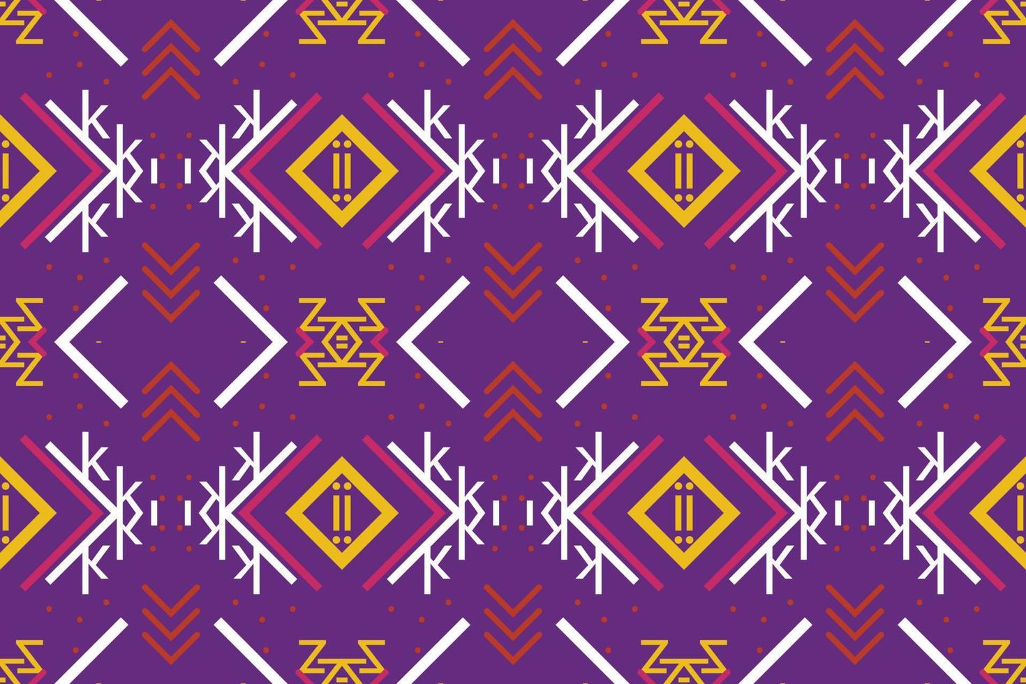 ethnisches aztekisches ikat nahtloses muster textil ikat diamant nahtloses muster digitales vektordesign für druck saree kurti borneo stoff aztekische bürstensymbole muster stilvoll vektor