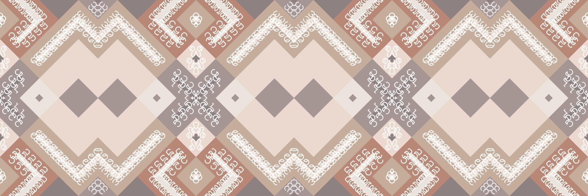 etnisk aztec ikat sömlös mönster textil- filippinare ikat sömlös mönster digital vektor design för skriva ut saree kurti borneo tyg aztec borsta symboler färgrutor eleganta