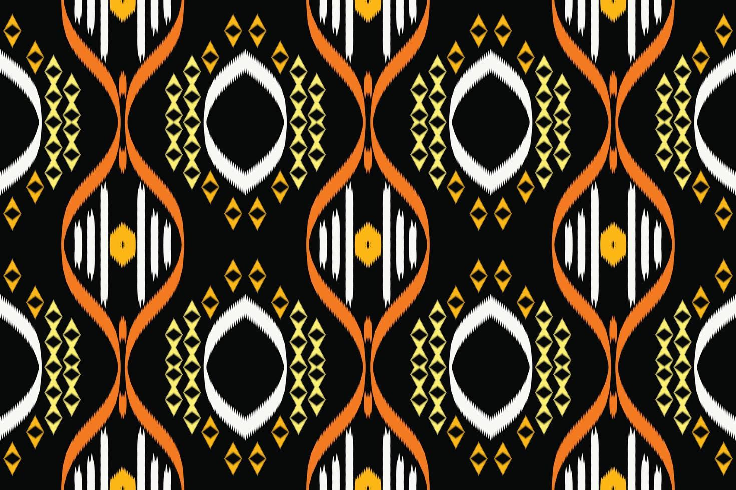 batiktextile ikat aztec nahtloses muster digitales vektordesign für den druck saree kurti borneo stoff rand pinsel symbole muster stilvoll vektor