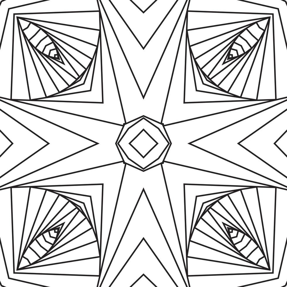 Geometrische Formen des Netzes 3d Vektor verdrehter gebogener Streifen moderne modische Illustration des schwarzen weißen Hintergrundes. Muster,