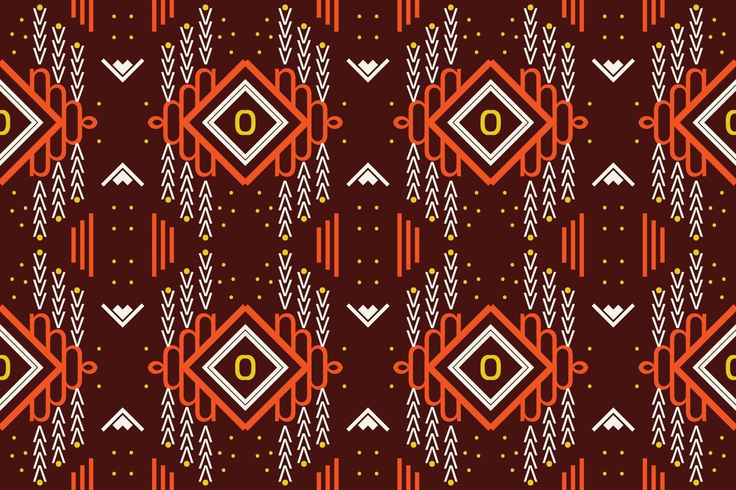 ethnisches aztekisches ikat nahtloses muster textilmotiv ikat nahtloses muster digitales vektordesign für druck saree kurti borneo stoff aztekische pinselsymbole musterdesigner vektor