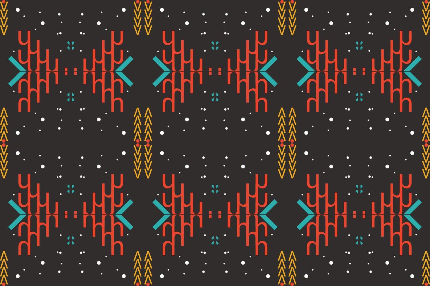 etnisk aztec ikat sömlös mönster textil- filippinare ikat sömlös mönster digital vektor design för skriva ut saree kurti borneo tyg aztec borsta symboler färgrutor eleganta