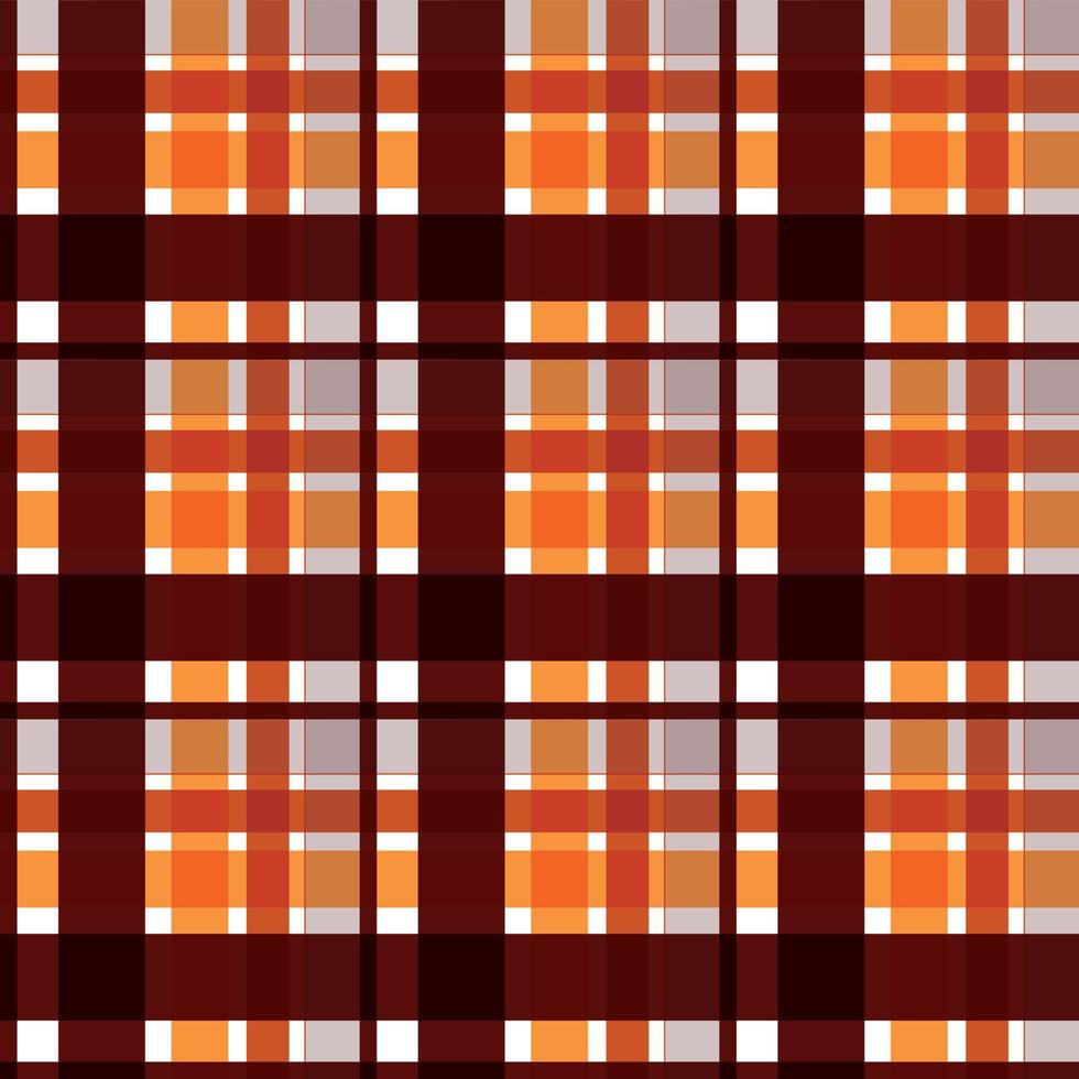 tartan mönster mode design textur är vävd i en enkel kypert, två över två under de varp, framåt ett tråd på varje passera. vektor