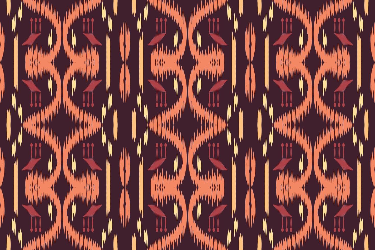 batiktextile ikat stoff nahtloses muster digitales vektordesign für druck saree kurti borneo stoff grenze pinsel symbole muster stilvoll vektor