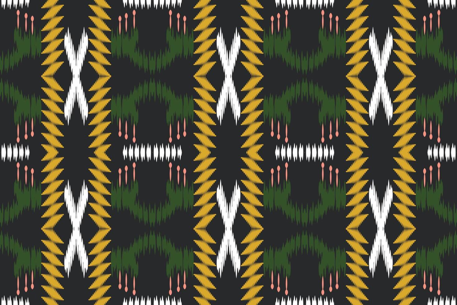 batiktextile ikat diamond nahtloses muster digitales vektordesign für druck saree kurti borneo stoff rand pinsel symbole muster stilvoll vektor