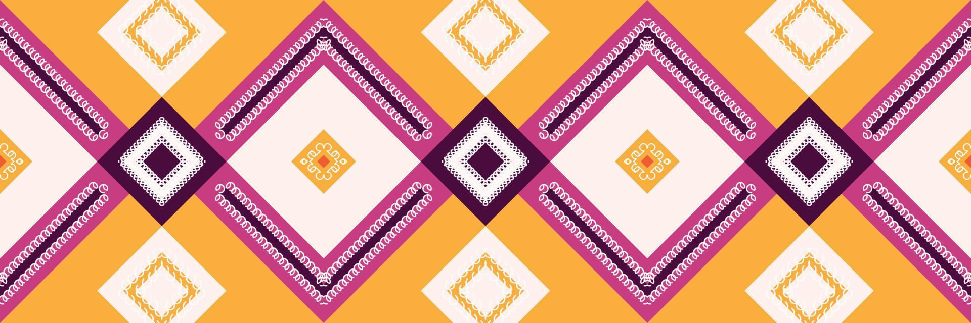 etnisk indisk grafik och mönster. traditionell mönstrad inföding amerikan konst den är en mönster skapas förbi kombinerande geometrisk former. design för skriva ut. använder sig av i de mode industri. vektor