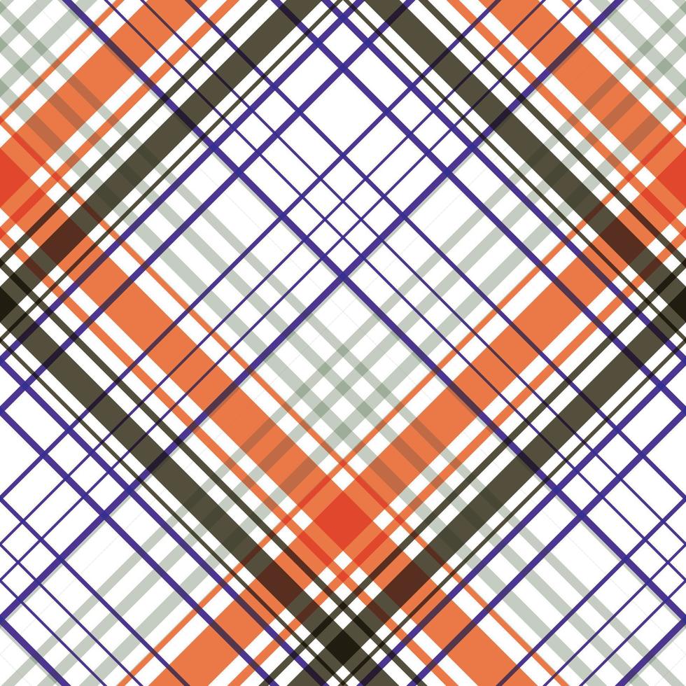 rutig design sömlös textil- de resulterande block av Färg upprepa vertikalt och vågrätt i en distinkt mönster av kvadrater och rader känd som en set. tartan är ofta kallad pläd vektor