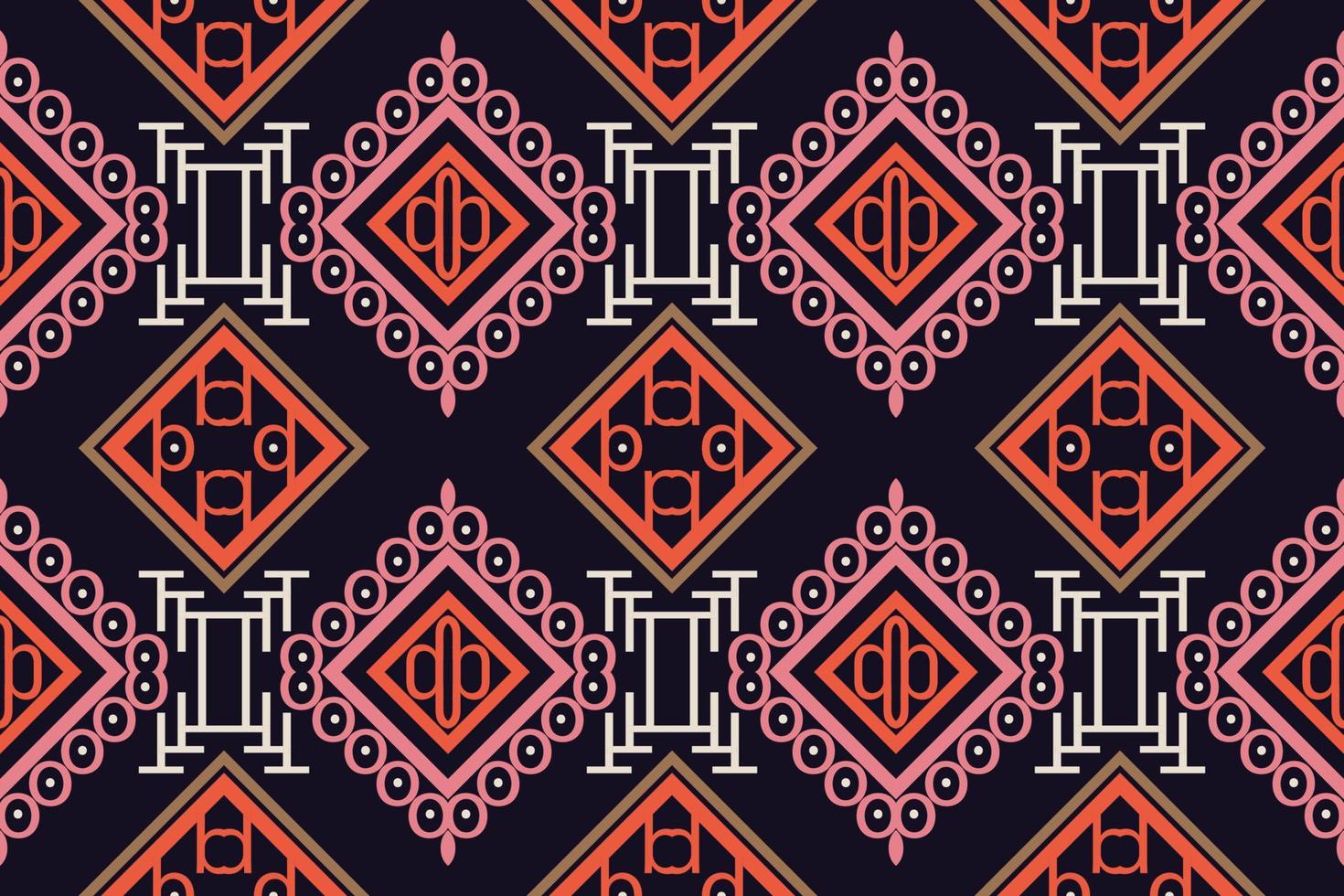 etnisk aztec ikat sömlös mönster textil- ikat rand sömlös mönster digital vektor design för skriva ut saree kurti borneo tyg aztec borsta symboler färgrutor designer