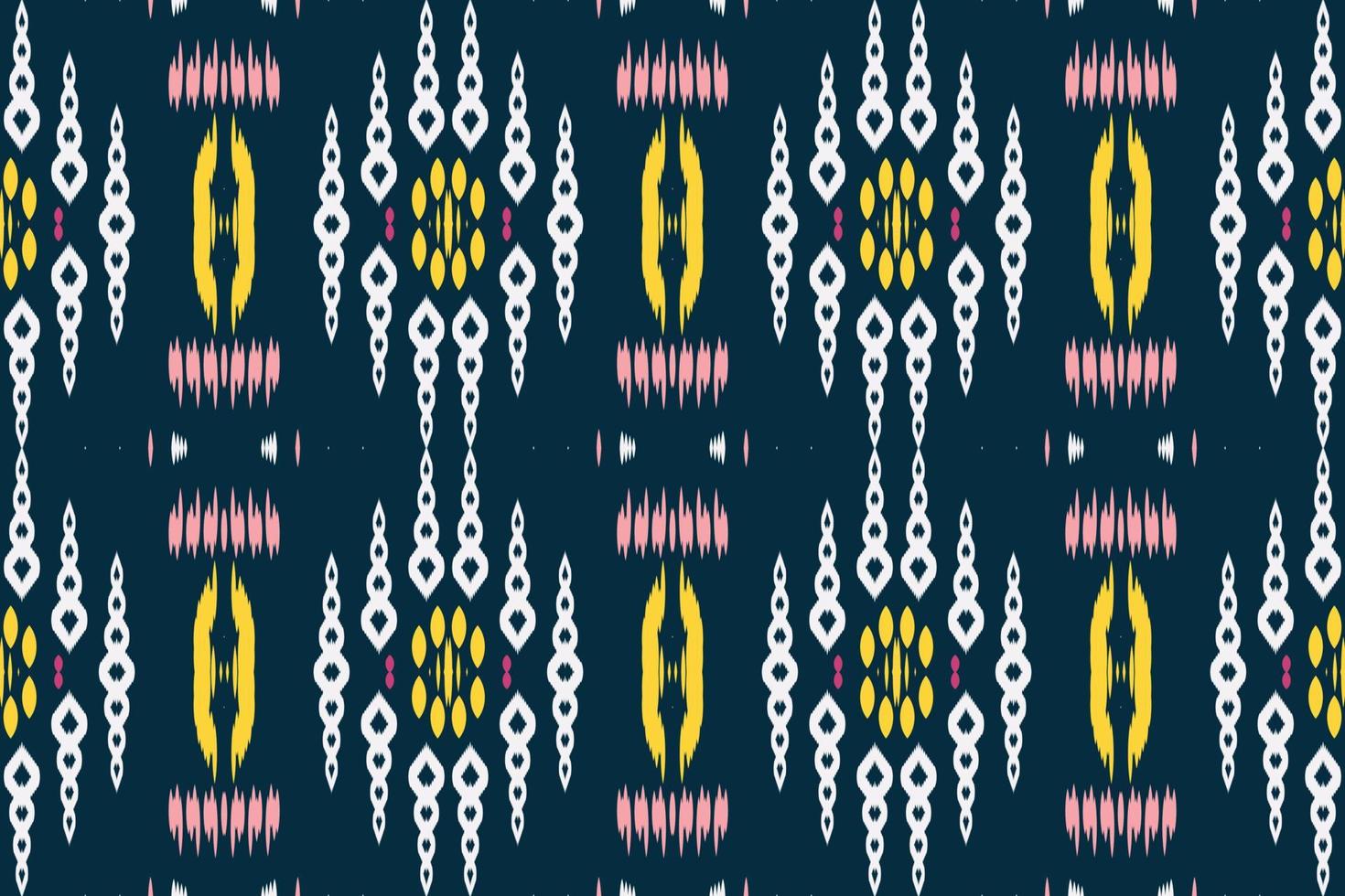 batiktextil ikat mönster sömlös mönster digital vektor design för skriva ut saree kurti borneo tyg gräns borsta symboler färgrutor designer