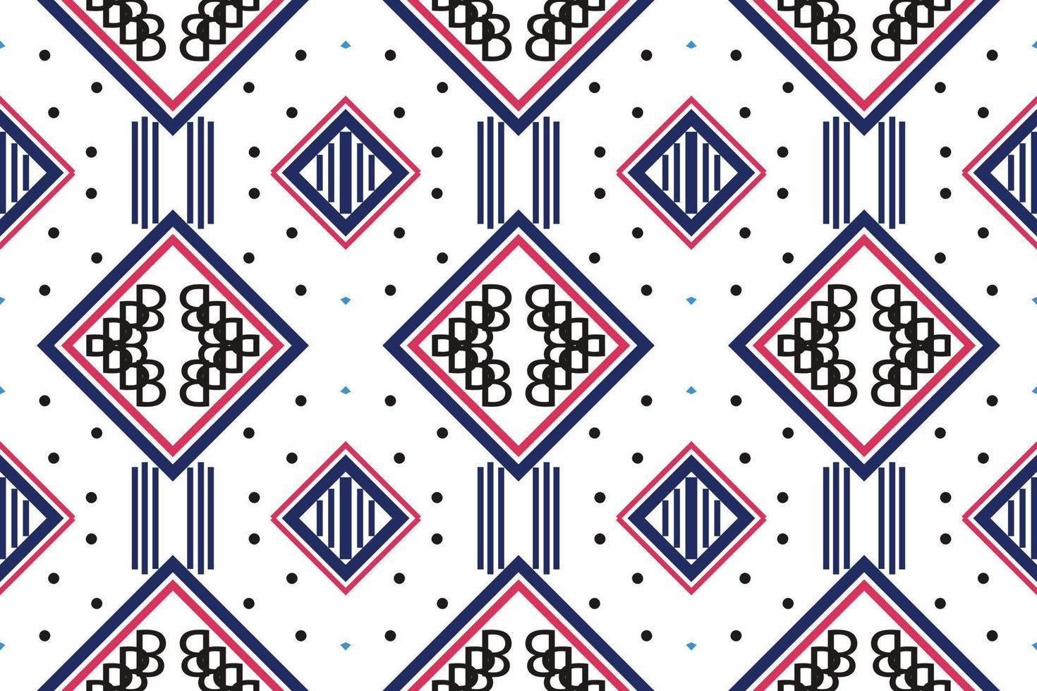 etnisk mönster filippinska textil. den är en mönster skapas förbi kombinerande geometrisk former. design för skriva ut. använder sig av i de mode industri. vektor