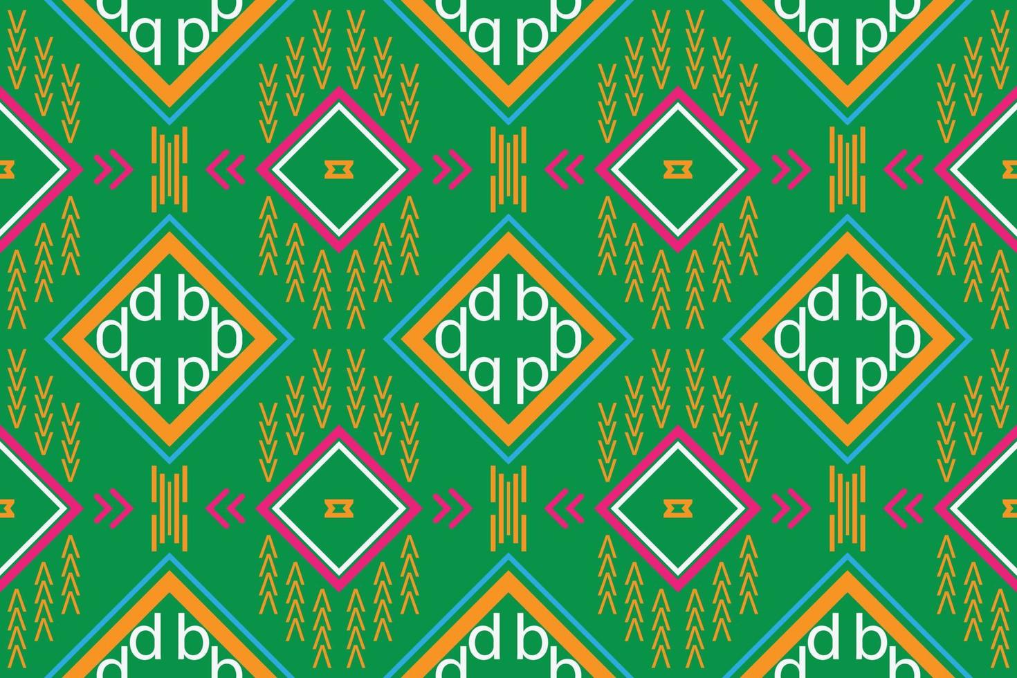 etnisk aztec ikat sömlös mönster textil- ikat design sömlös mönster digital vektor design för skriva ut saree kurti borneo tyg aztec borsta symboler färgrutor designer