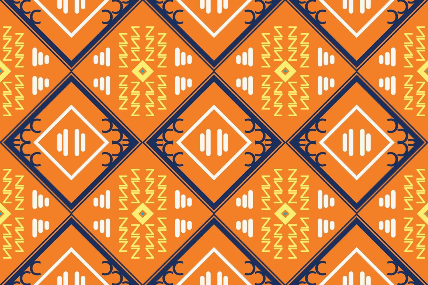 ethnisches aztekisches ikat nahtloses muster textil ikat rahmen nahtloses muster digitales vektordesign für druck saree kurti borneo stoff aztekische bürstensymbole muster stilvoll vektor