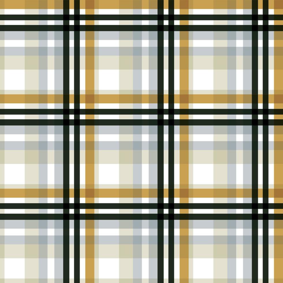 tartan pattern design texture ist ein gemusterter Stoff, der aus überkreuzten, horizontalen und vertikalen Bändern in mehreren Farben besteht. Tartans gelten als kulturelle Ikone Schottlands. vektor