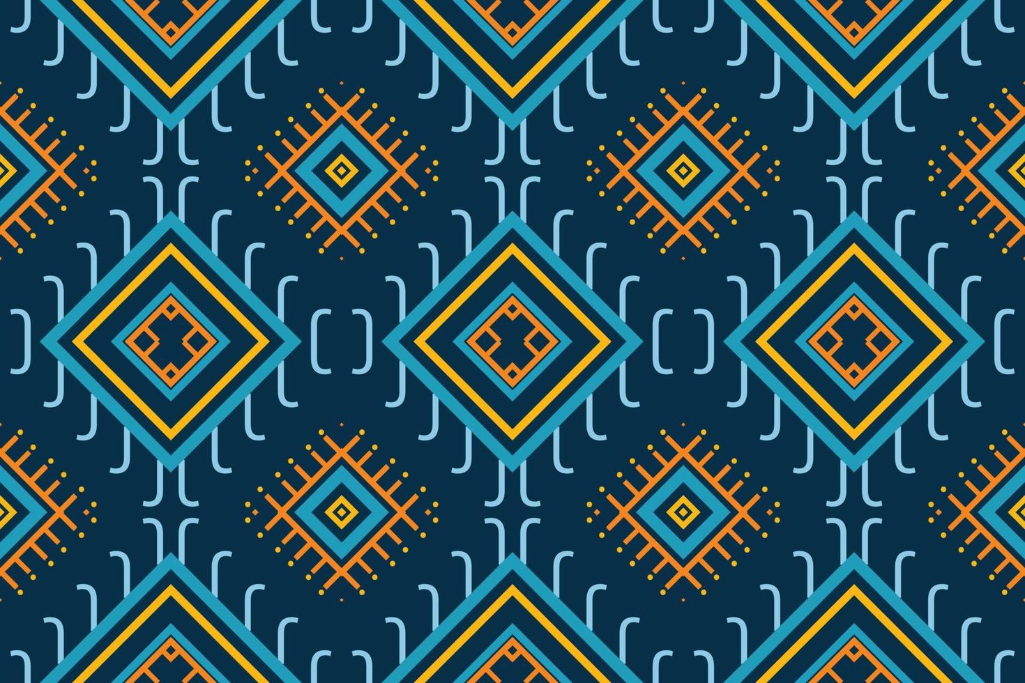 philippinisches textil mit ethnischem muster. Traditioneller Musterhintergrund Es ist ein Muster, das durch die Kombination geometrischer Formen entsteht. Design für den Druck. Einsatz in der Modebranche. vektor