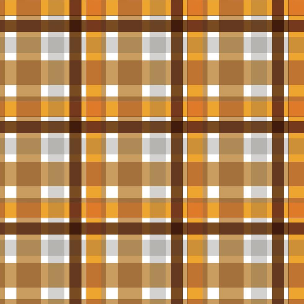 tartan pattern fabric design background ist ein gemusterter stoff, der aus überkreuzten, horizontalen und vertikalen bändern in mehreren farben besteht. Tartans gelten als kulturelle Ikone Schottlands. vektor