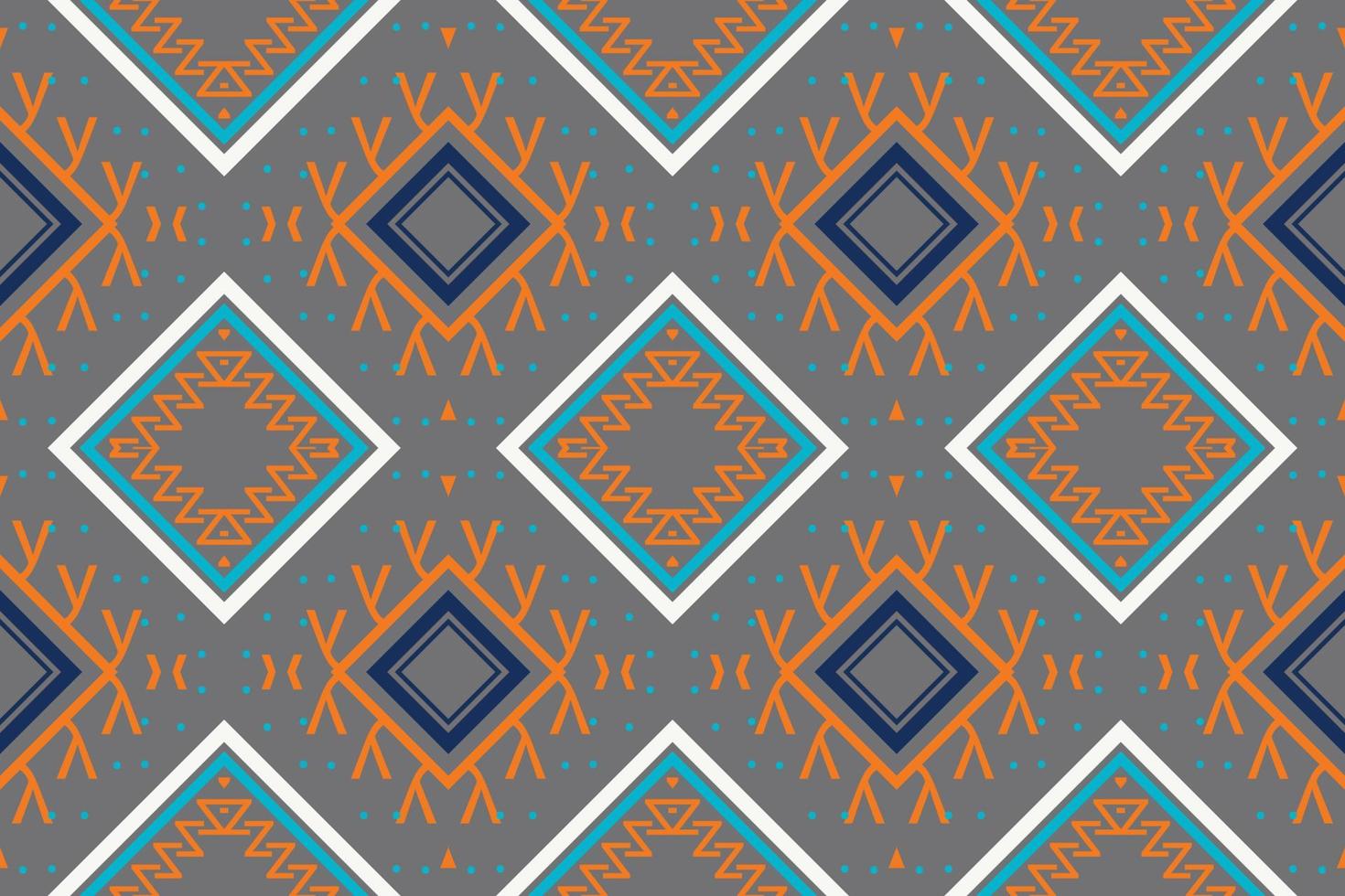 etnisk aztec ikat sömlös mönster textil- ikat blommig sömlös mönster digital vektor design för skriva ut saree kurti borneo tyg aztec borsta symboler färgrutor designer