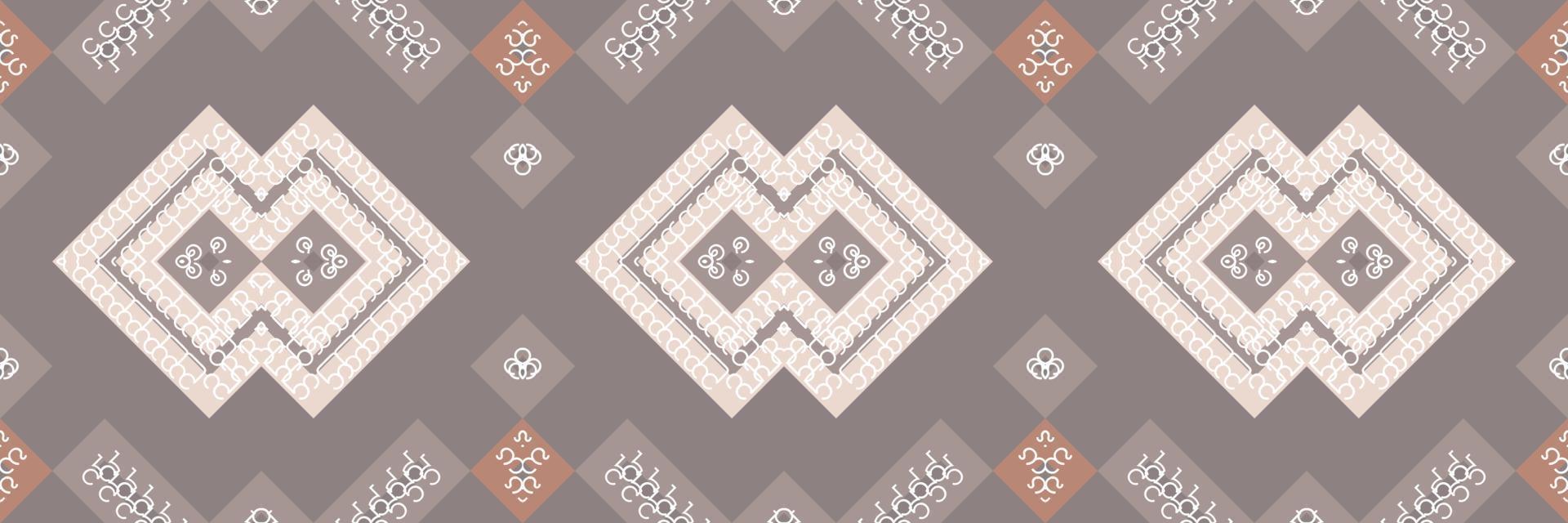 etnisk aztec ikat sömlös mönster textil- ikat tyg sömlös mönster digital vektor design för skriva ut saree kurti borneo tyg aztec borsta symboler färgrutor designer