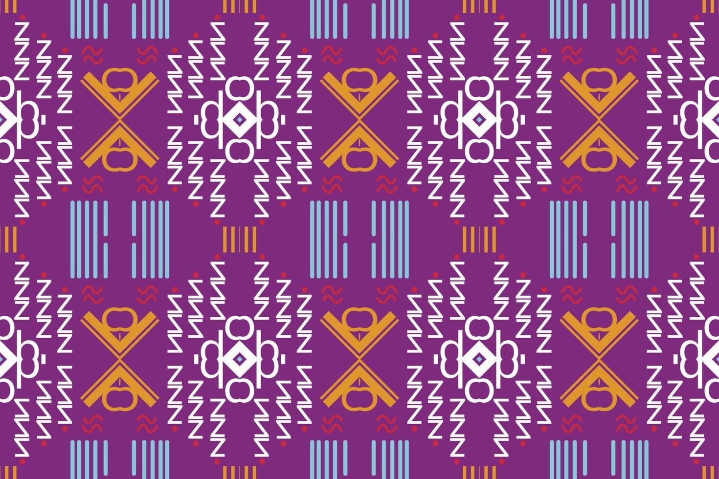 etnisk aztec ikat sömlös mönster textil- ikat mönster sömlös mönster digital vektor design för skriva ut saree kurti borneo tyg aztec borsta symboler färgrutor designer