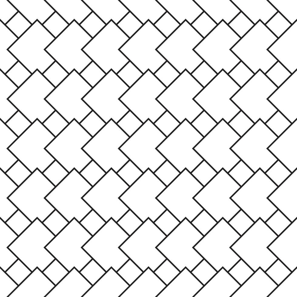 sömlös årgång parkett tiling mönster vektor